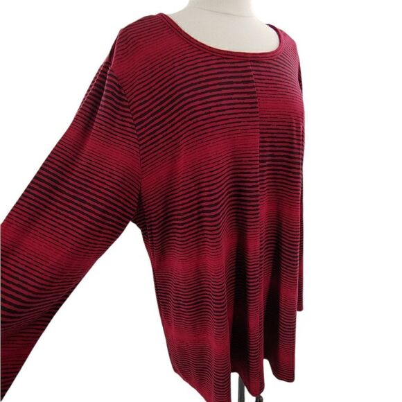 Habitat deep red and black stripe popover tunic XXL - Picture 1 of 10